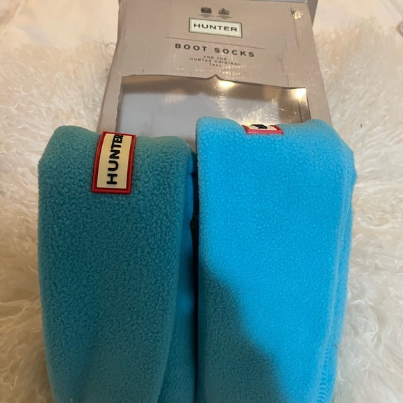 NIB. Hunter Original Women’s Boot Socks XL. Turquoise - Picture 4 of 4